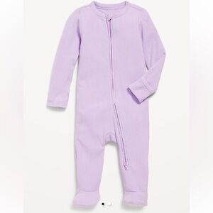 🍊5/$25 Old Navy Lavender Kids One Piece Footie size 0-3m